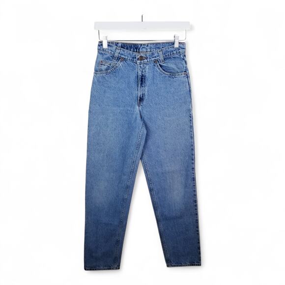 LEVI'S 550 Orange Tab Student Fit Vintage Relaxed Fit Jeans - W28 L32 - Picture 4 of 10